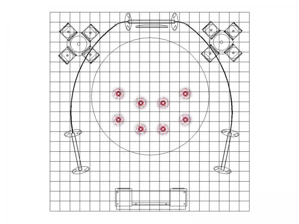 ECO-4094 Hybrid S Island - Plan View