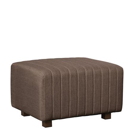 CEOT-059 Brown Fabric| Beverly Small Bench -- Trade Show Rental