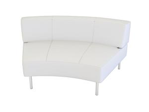 Endless Large Curve Low Back Chair
