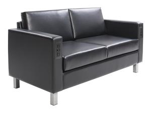 Naples Loveseat, Powered -- Trade Show Furniture Rental