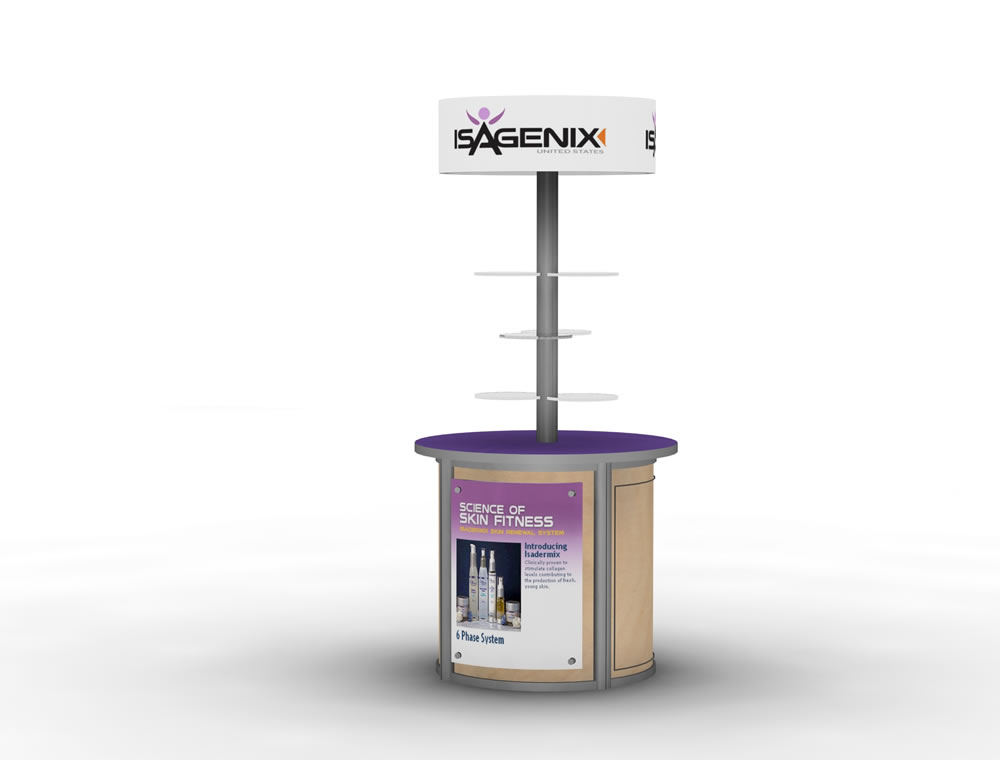 MOD-1209 Trade Show or Event Kiosk