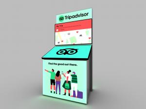 MODEV-1712 Monitor Kiosk