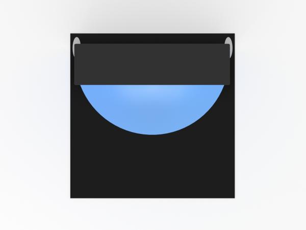 ECO-1117 Sustainable Tradeshow Display -- Floor Plan with Canopy