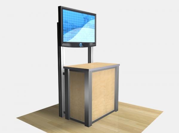 RE-1232 / Rectangular Counter Kiosk - Image 4