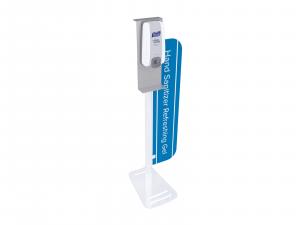 REEV-906 Hand Sanitizer Stand w/ Graphic