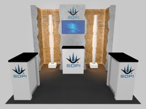 RE-1085 Trade Show Rental Lightbox Exhibit -- Image 1